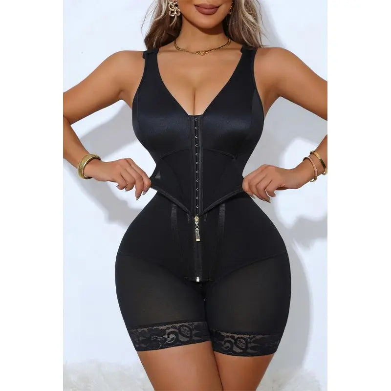 Velina Overbust Fajas Colombianas Shapewear Xtra Tummy Control Full Garment